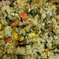 リンとリオのママ's cooksnap of when they made 高菜と鮭フレークの炒飯.