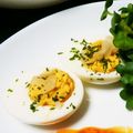 ミカ★ヅキ's cooksnap of when they made カレー風味~Deviled Eggs.