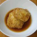 クックMH4QY8☆'s cooksnap of when they made チーズトロ〜油揚げでひき肉を包んで袋煮♡.