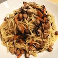 あかそら's cooksnap of when they made ひじきの煮物の残りで☆美味しい和風パスタ.