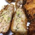Sa〜ちゃん's cooksnap of when they made 餃子のタネをアレンジ！超簡単激うまフライ.