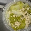 クックLJ2W4Q☆'s cooksnap of when they made 鶏ひき肉と白菜カブのあっさり煮.