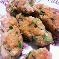 curisupin's cooksnap of when they made 【離乳食完了期】魚とにらのつくね.