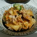 airi777's cooksnap of when they made 簡単に！豚キムチ炒め.