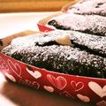 yambee's cooksnap of when they made ふわふわショコラマフィン.