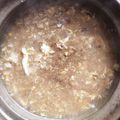 mayukelu's cooksnap of when they made 体ぽかぽか 卵雑炊.