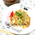 YUH♡ママ's cooksnap of when they made 白菜と揚げ玉の炒め煮☆.