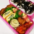 なななな♡MaMa's cooksnap of when they made ☆海苔をクルクルたまご焼き☆.