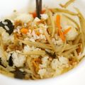 かすてら１２'s cooksnap of when they made きんぴらごぼう納豆ご飯.