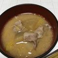 九道礼菜's cooksnap of when they made 豚バラと大根・白菜の味噌シチュー.