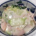 九道礼菜's cooksnap of when they made 白菜とハムのクリーム煮.