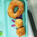 クックABND6M☆'s cooksnap of when they made 米粉ドーナッツ.