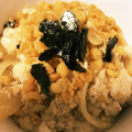 noosy's cooksnap of when they made 簡単節約♪くずし豆腐と天かすのふわふわ丼.