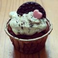 。。。ゆか's cooksnap of when they made ✩✩OREOマーク✩✩カップケーキ.