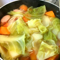 クックJ601HV☆'s cooksnap of when they made 味付け簡単！野菜とソーセージのポトフ.