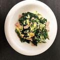 もぐッチ's cooksnap of when they made すぐできる！簡単ほうれん草と卵の中華炒め.