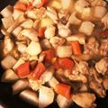 こぶたくんのママ's cooksnap of when they made 里芋と鶏肉のこっくり煮【JA福岡市】.