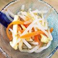 ジュニオさん's cooksnap of when they made 豆もやしとニンジンのナムル.