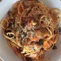 ルルルるか☆'s cooksnap of when they made 【リメイク】 小海老のトマトソースパスタ.