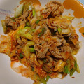 クックV8M6MF☆'s cooksnap of when they made 一番簡単☆豚キムチ炒め.