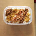 ラリー＆サラ's cooksnap of when they made 幼稚園 可愛いシマシマご飯 二段弁当.