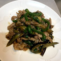 ☆SariSari☆'s cooksnap of when they made ナスとピーマンと豚こまの味噌炒め.