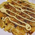 ＊ちーーー＊'s cooksnap of when they made 簡単！お好み焼き♪小麦粉・チーズ・ひき肉.