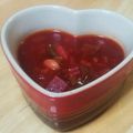 桜月❀咲良mommy's cooksnap of when they made ビーンズとビーツのデリ風ボルシチスープ.