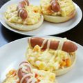 ひなたこやき's cooksnap of when they made コッペリア風　たまごトースト.