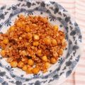 yurikaaa19's cooksnap of when they made ひよこ豆と豚肉の味噌炒飯.