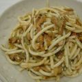 ももキッチン's cooksnap of when they made 納豆キムチスパゲティー.