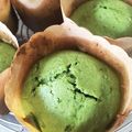 菜つ実☆ミ's cooksnap of when they made 抹茶とホワイトチョコのマフィン.