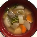 ぷっくりす's cooksnap of when they made 野菜たっぷり！けんちん汁.