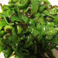 なまこたらこ's cooksnap of when they made 簡単 ピーマンの塩昆布和え.
