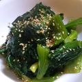 食いしん坊ハグ's cooksnap of when they made 小松菜のわさび漬け.
