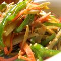 青空レモン's cooksnap of when they made 黄金比で作る！きんぴらごぼう.