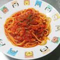 もぐ・ω・くま's cooksnap of when they made 簡単すぎ☆ツナ缶でトマトソースパスタ.