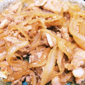 うりもくつゆ's cooksnap of when they made 甘くない！ガツンと豚の生姜焼き.