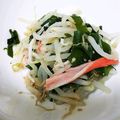ユーロン's cooksnap of when they made シャンタンで簡単♪もやしの彩り中華サラダ.