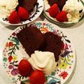 ネロねこ's cooksnap of when they made チョコチーズスフレケーキ.