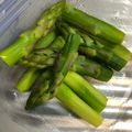 なでしこ322's cooksnap of when they made 水コップ1杯 アスパラの完璧な茹で方.