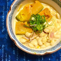 ふたごゆき's cooksnap of when they made 残念なかぼちゃ救済！かぼちゃとお豆の煮物.