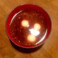 キホママ's cooksnap of when they made ふわふわ団子入り、簡単おしるこ☆.