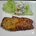 亜久里's cooksnap of when they made 簡単〜♪豚の味噌入り生姜焼き.