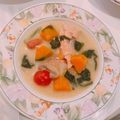 shiirao's cooksnap of when they made 鮭と小松菜入り☆具沢山ホワイトシチュー.