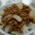 ☆shizu's cooksnap of when they made らっきょう納豆ご飯.