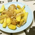 おはなすき's cooksnap of when they made 和風なのにチーズなポテトきんぴら.