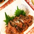 mahaloharu's cooksnap of when they made 【超簡単】ゴマあじ【刺身何でもO.K.】.