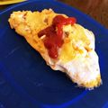 クックYP5QLM☆'s cooksnap of when they made ＊コロッケリメイク♪ポテトオムレツ＊.
