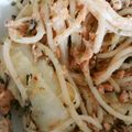 ayanova's cooksnap of when they made 簡単！ランチ◎ツナと水菜の和風のパスタ.